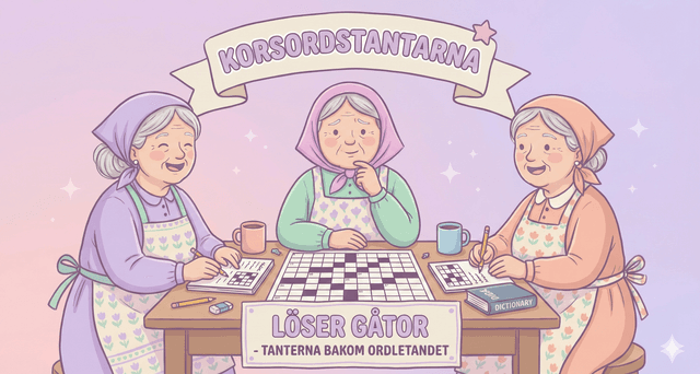 Tanter som löser korsord
